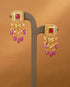 Yuvani Polki Long Earrings
