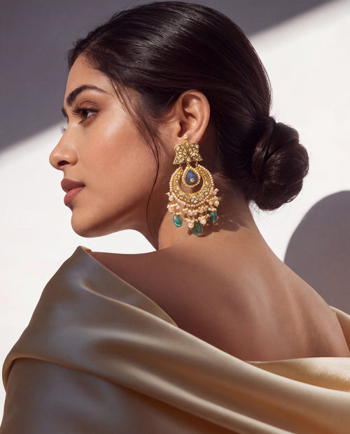 Mansi Polki Chandbalis