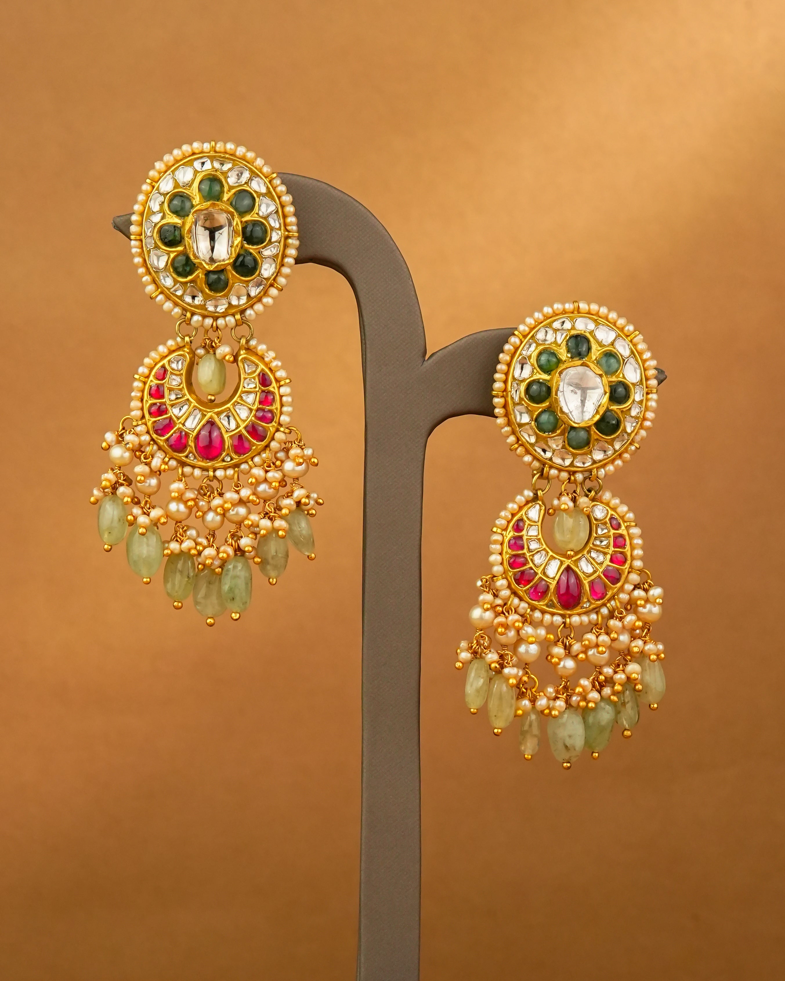 Khushi Polki Chandbalis