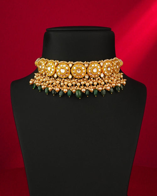 Mukta Polki Choker