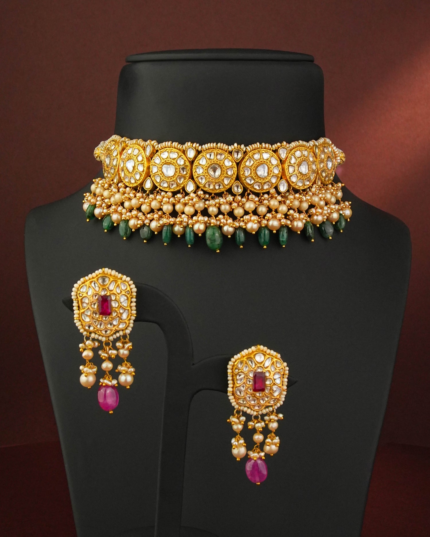 Mukta Polki Choker