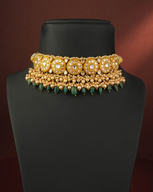 Mukta Polki Choker