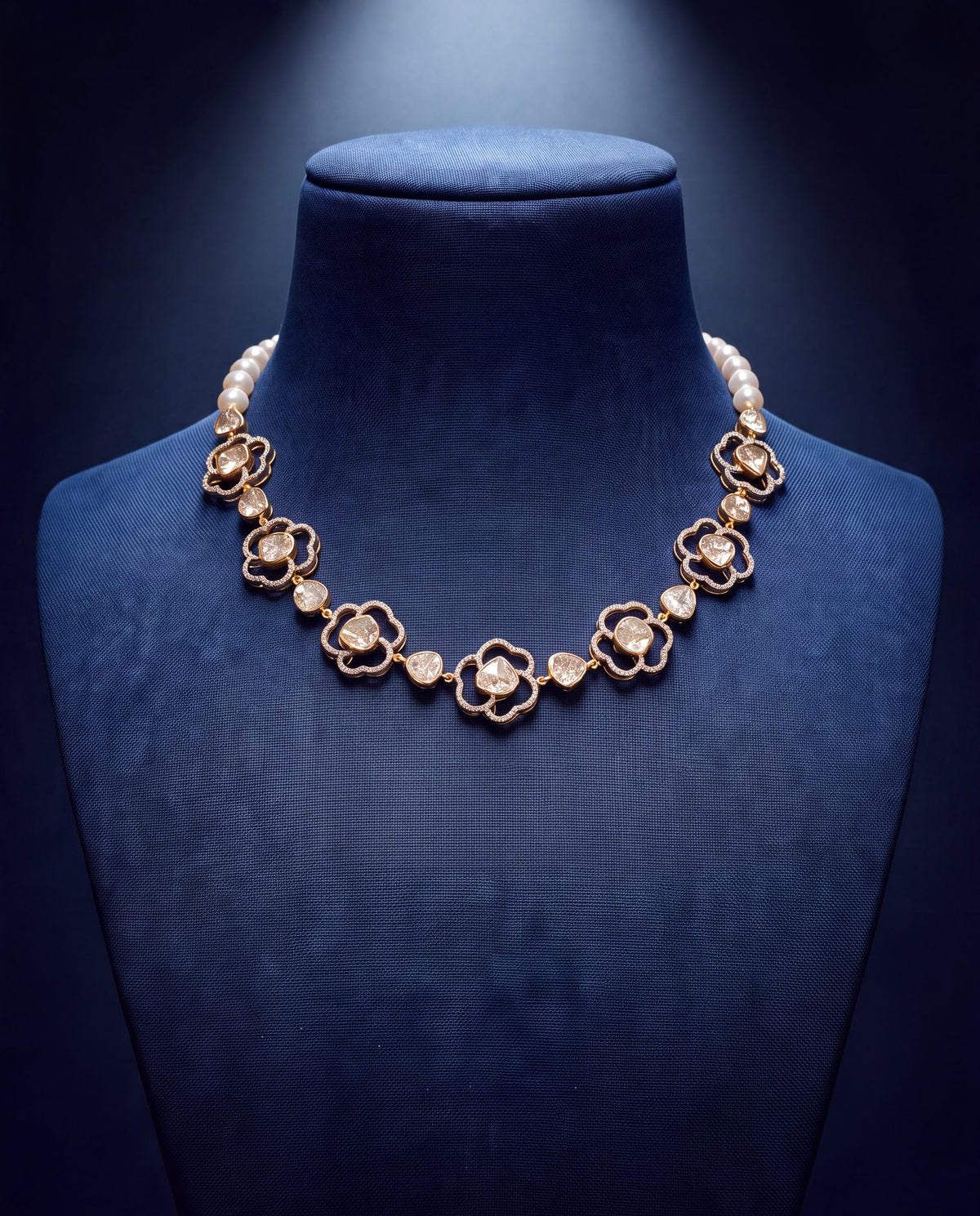 Manasi Polki And Diamond Choker