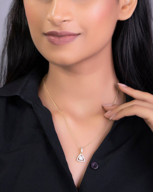 Kelli Polki And Diamond Pendant