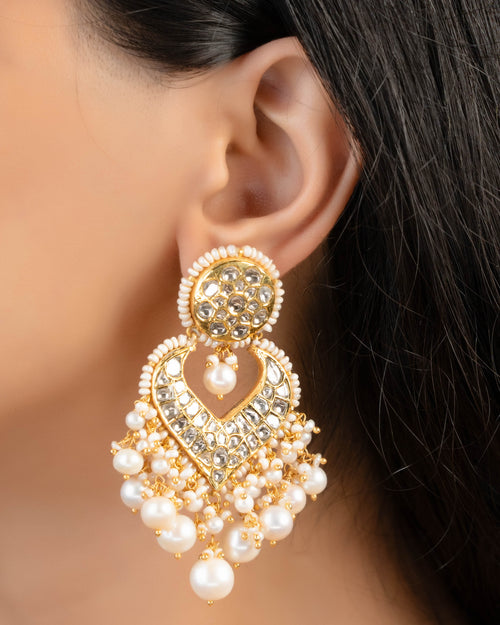 Ziya Polki Chandbalis