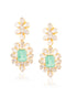 Shrita Polki And Diamond Long Earrings