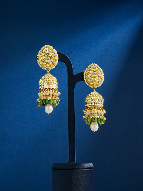 Zara Polki Jhumkas - NO ORDERS