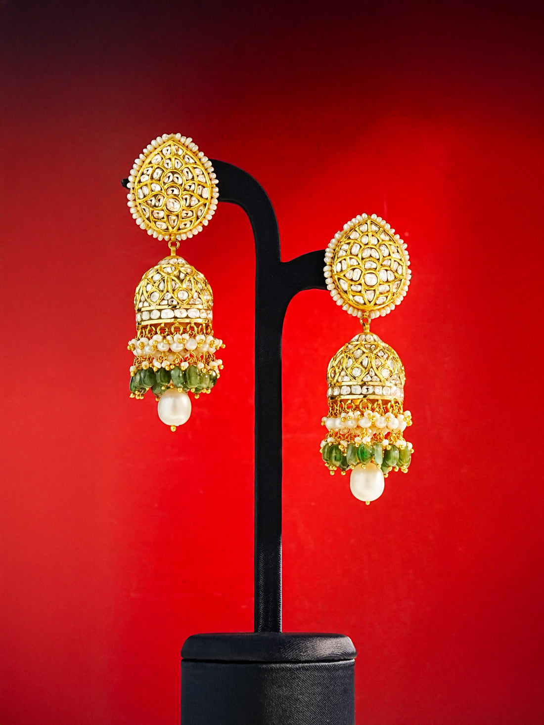 Zara Polki Jhumkas - NO ORDERS