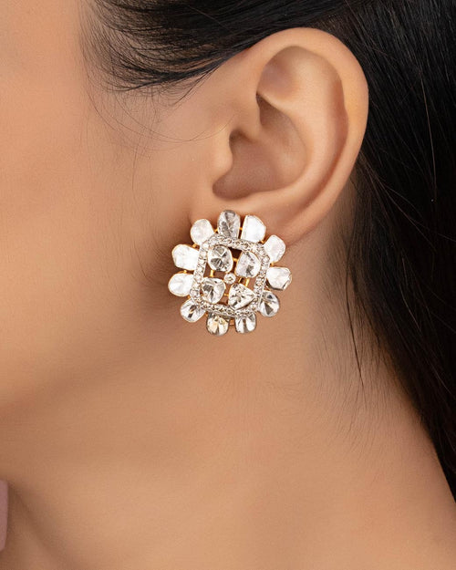 Kavika Polki And Diamond Tops