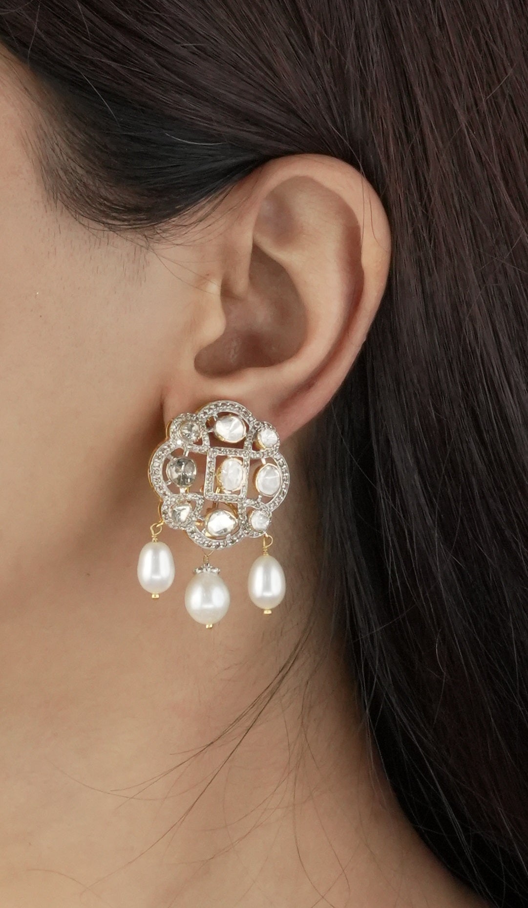 Ushakiran Polki And Diamond Tops