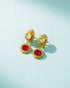 Ushna Polki Long Earrings