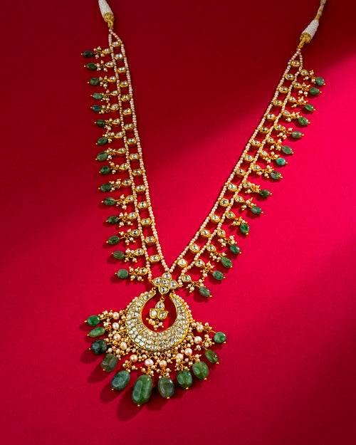 Kritika Polki Long Necklace