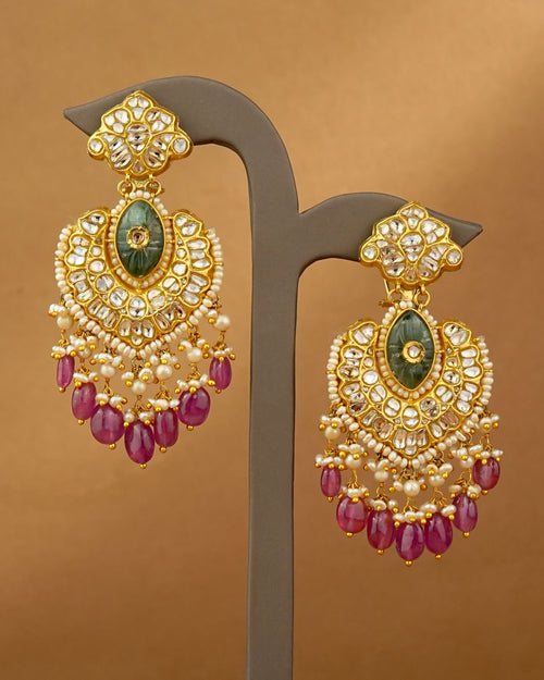 Mansi Polki Chandbalis