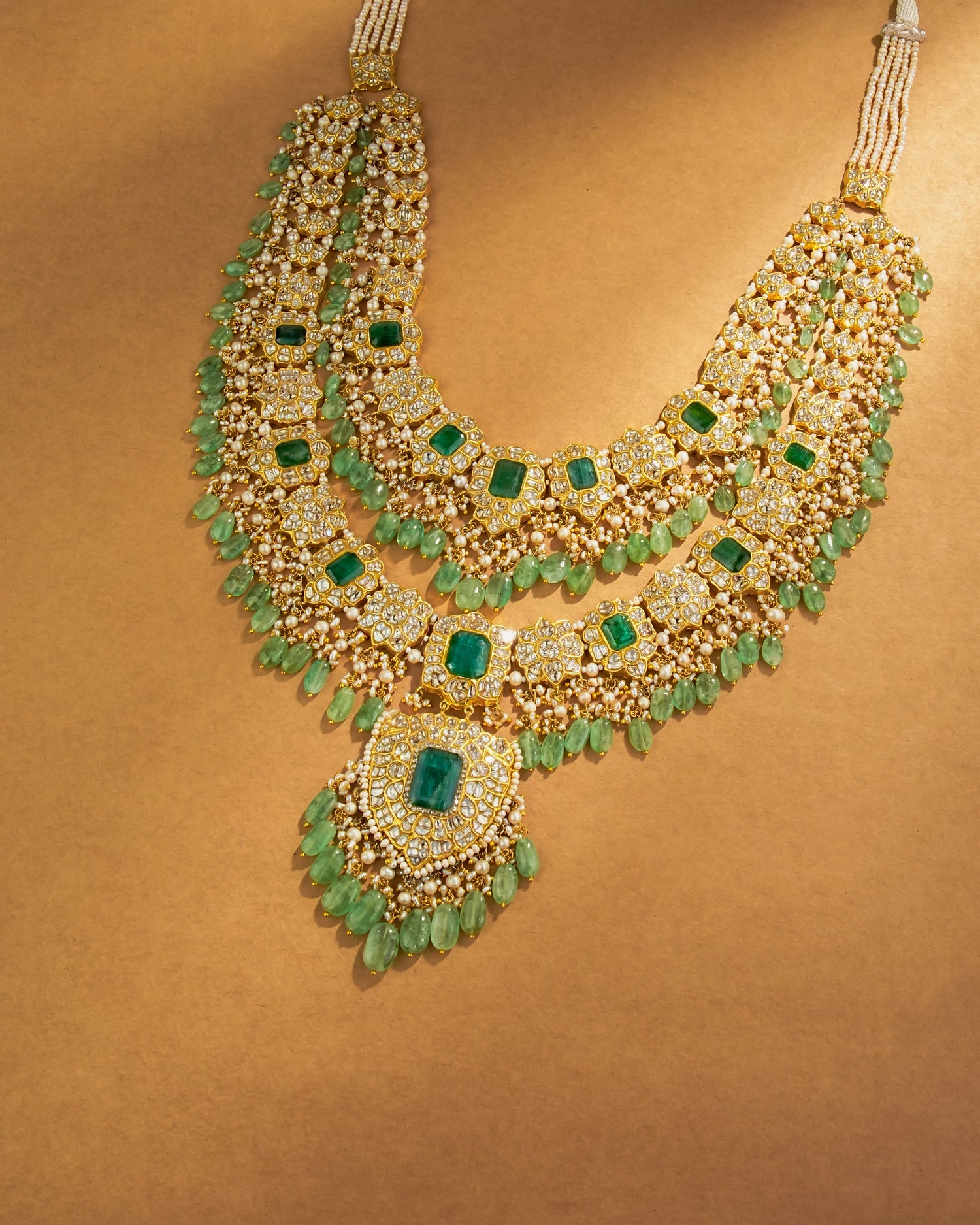 Olivia Polki Long Necklace - NO ORDERS