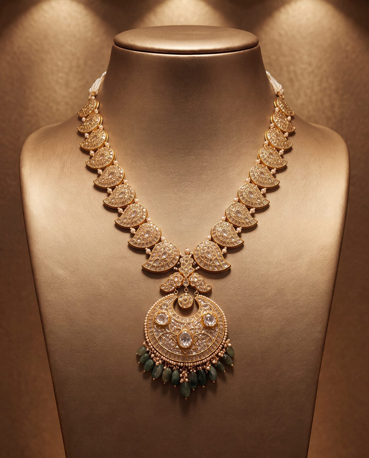Aashi Polki Long Necklace