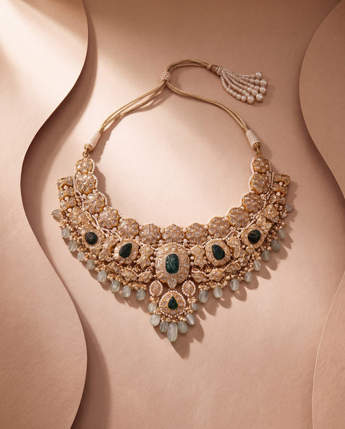 Stella Polki Necklace