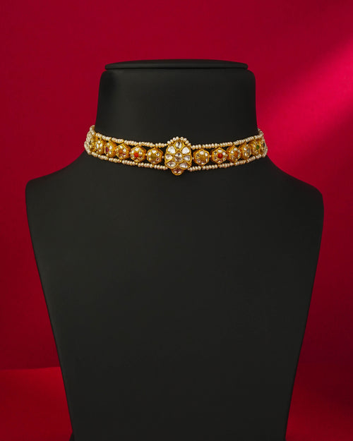 Tiara Polki Choker