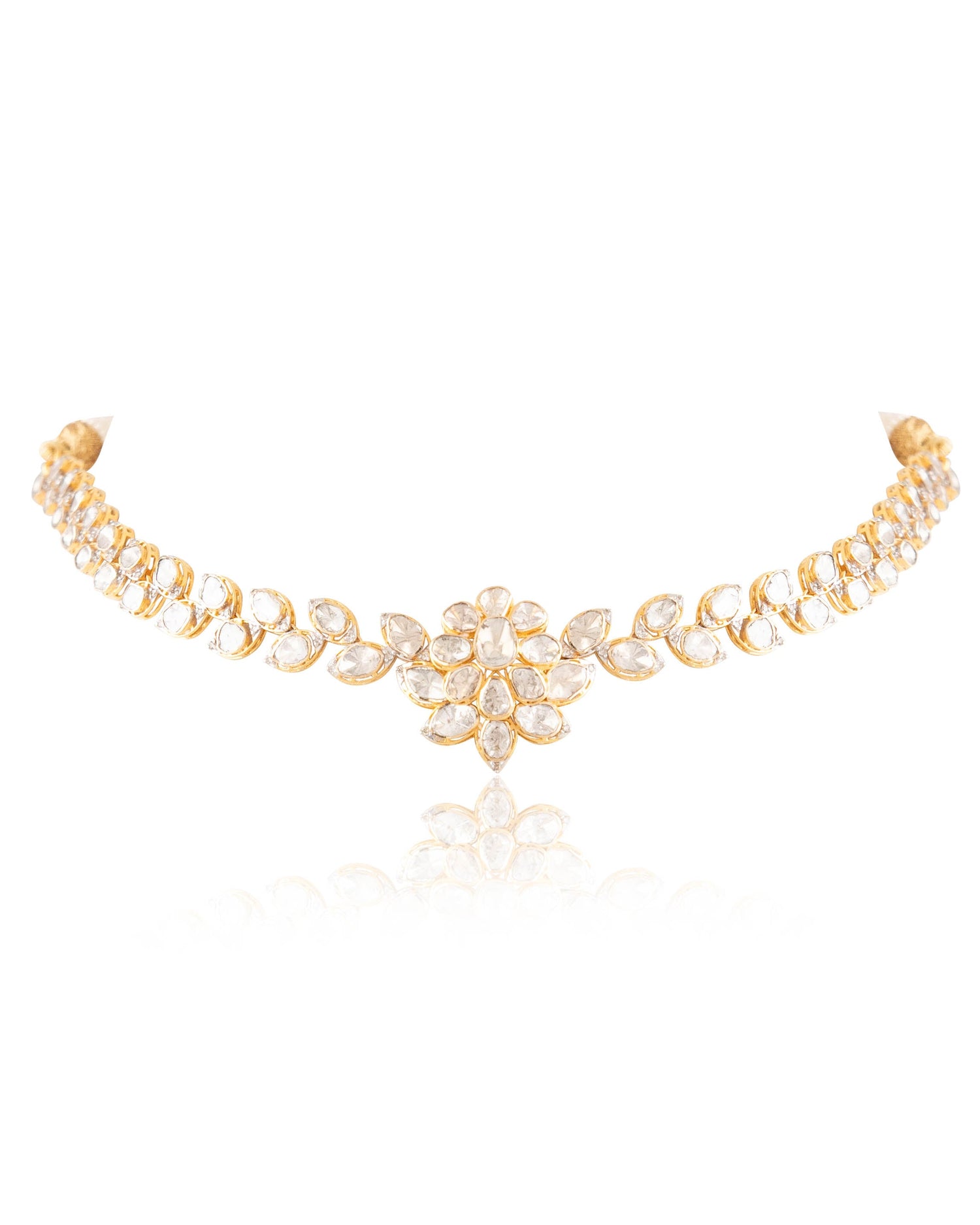 Maren Polki And Diamond Necklace