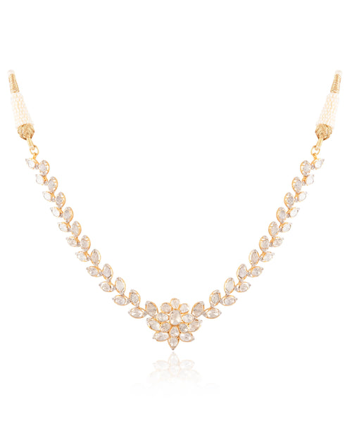 Maren Polki And Diamond Necklace