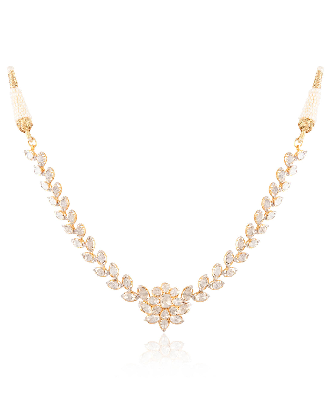 Maren Polki And Diamond Necklace