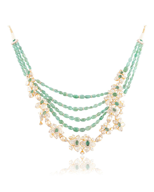 Subarna Polki And Diamond Necklace - NO ORDERS