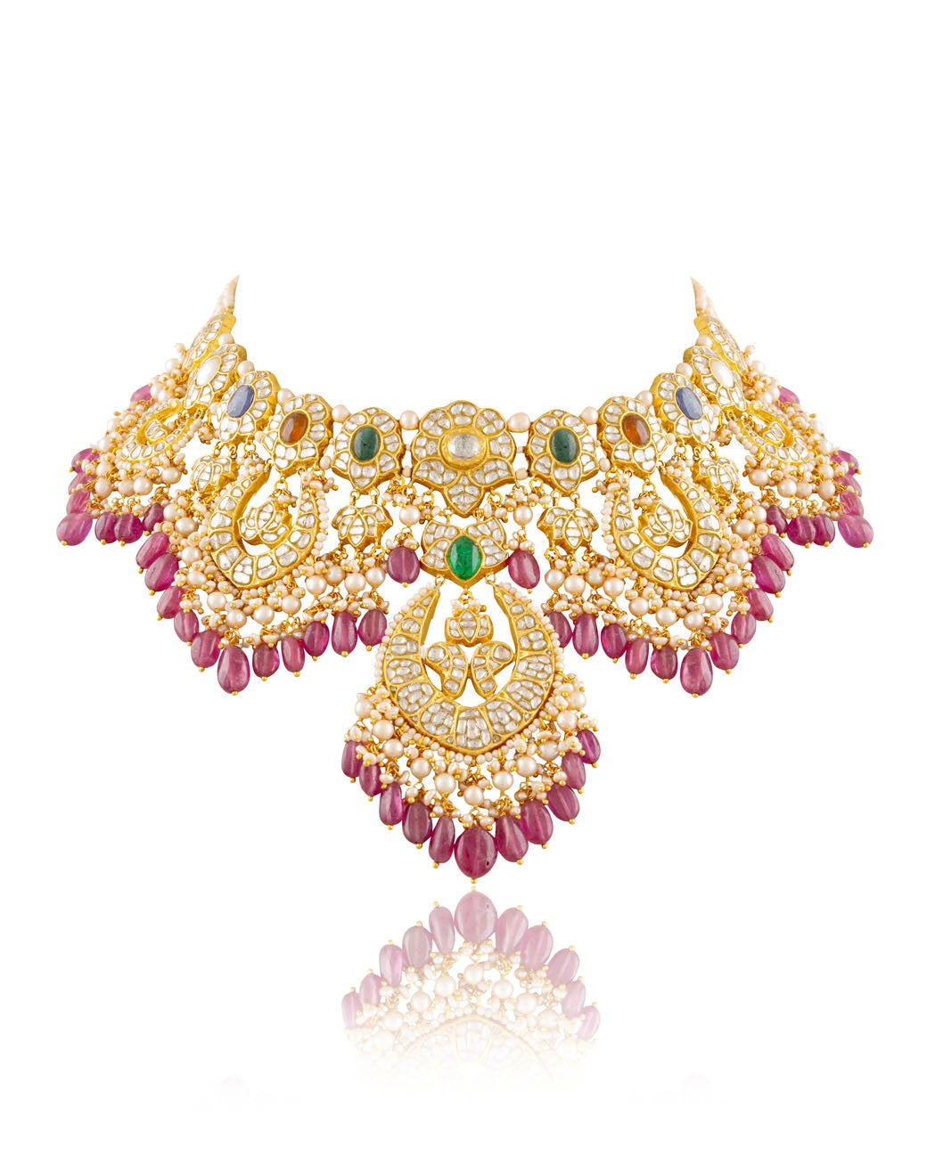 Nida Polki Necklace