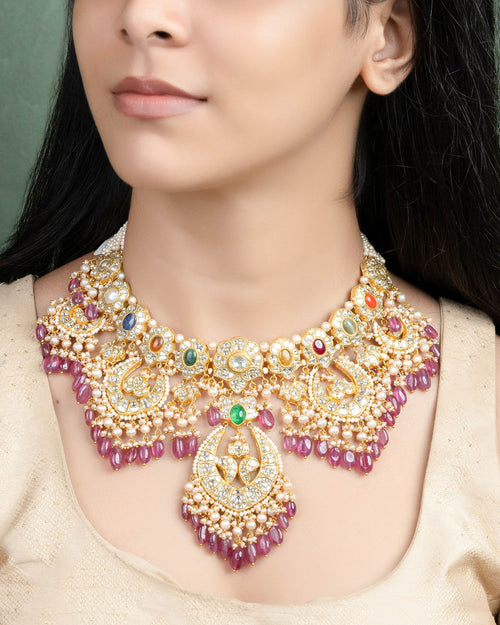 Nida Polki Necklace