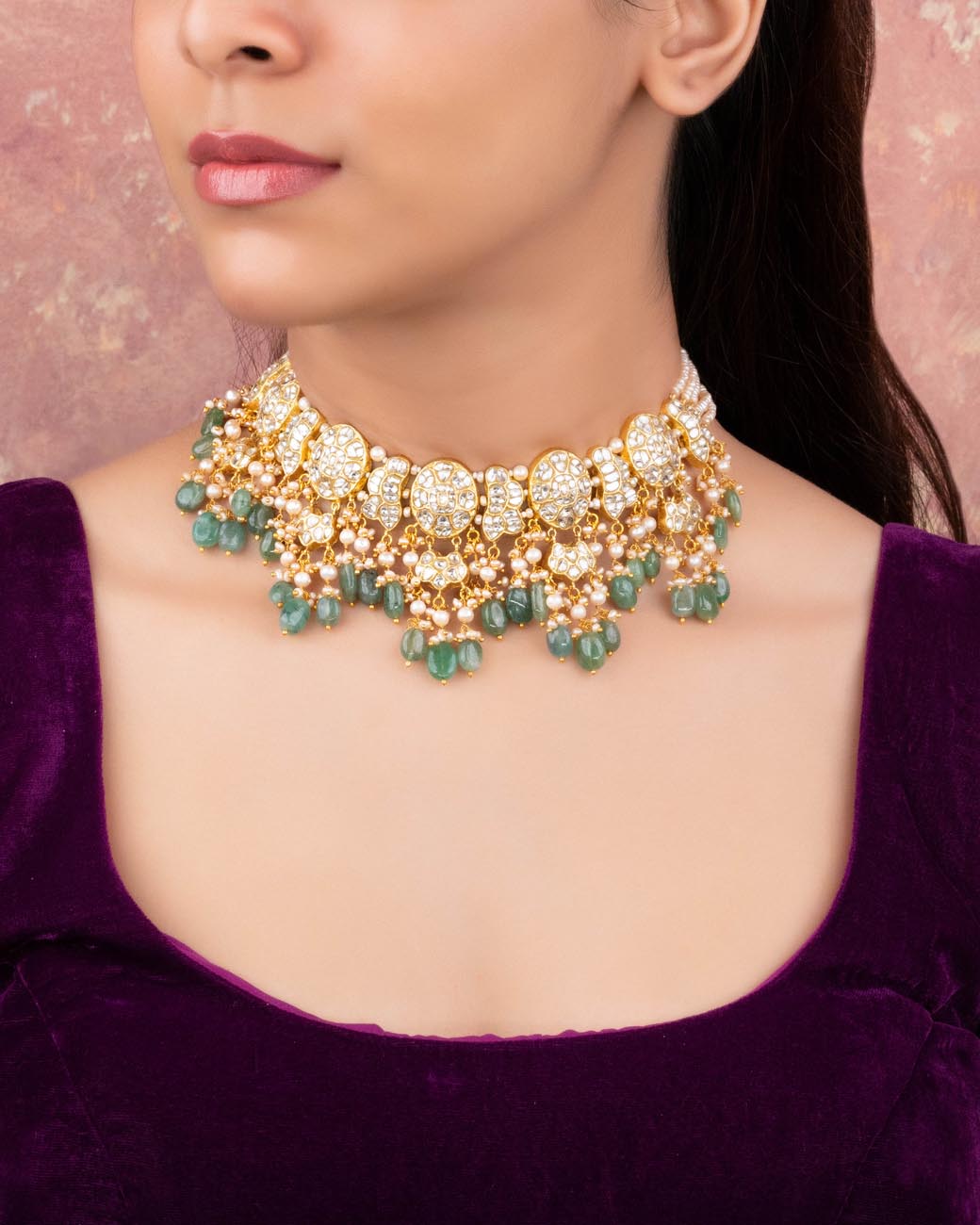 Rojamani Polki Necklace