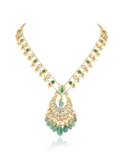 Rambha Polki Long Necklace