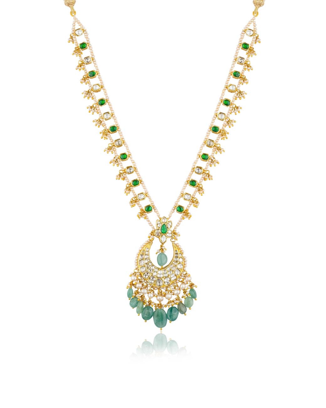 Rambha Polki Long Necklace