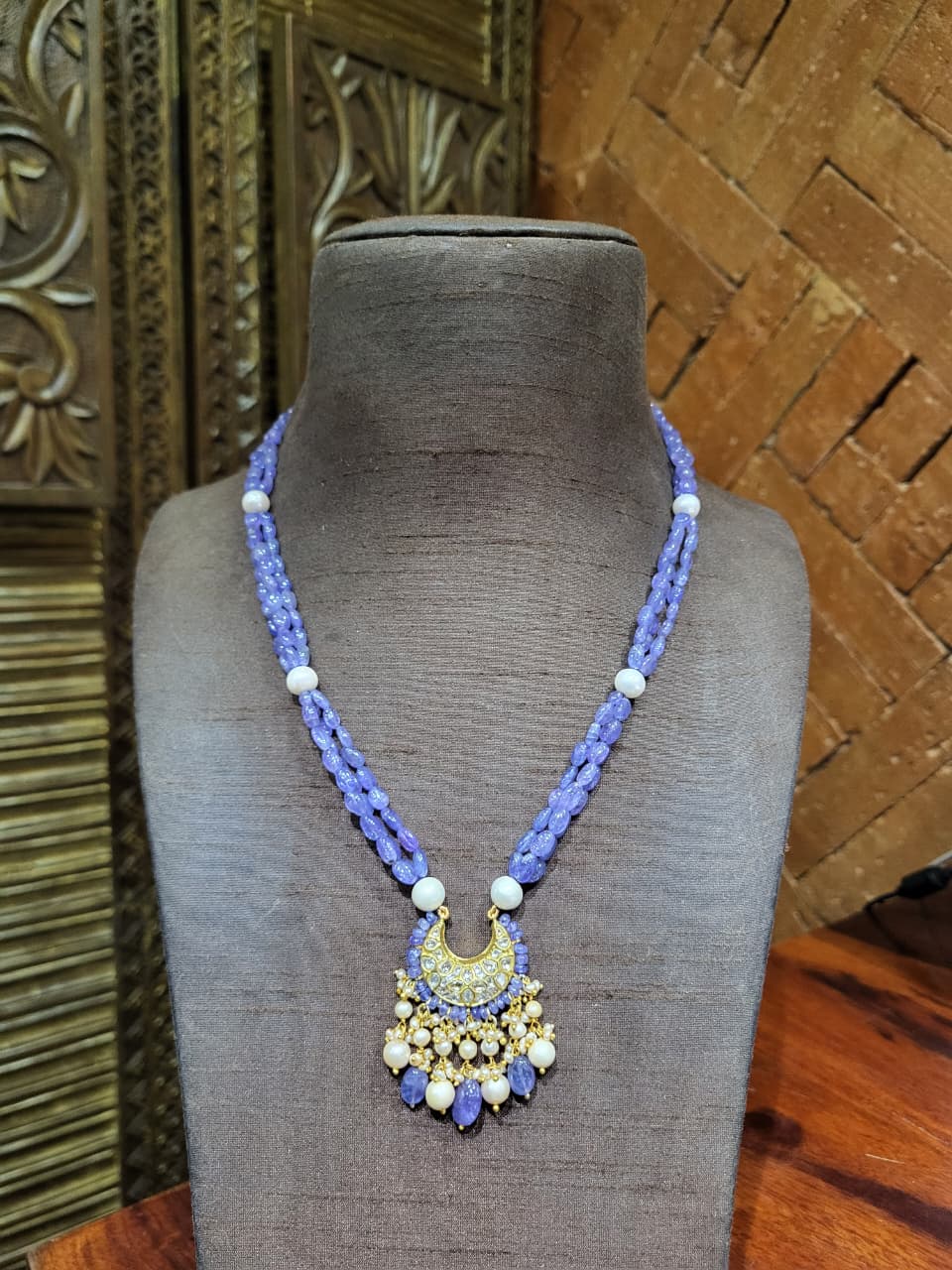 Namita Polki Bead Pendant