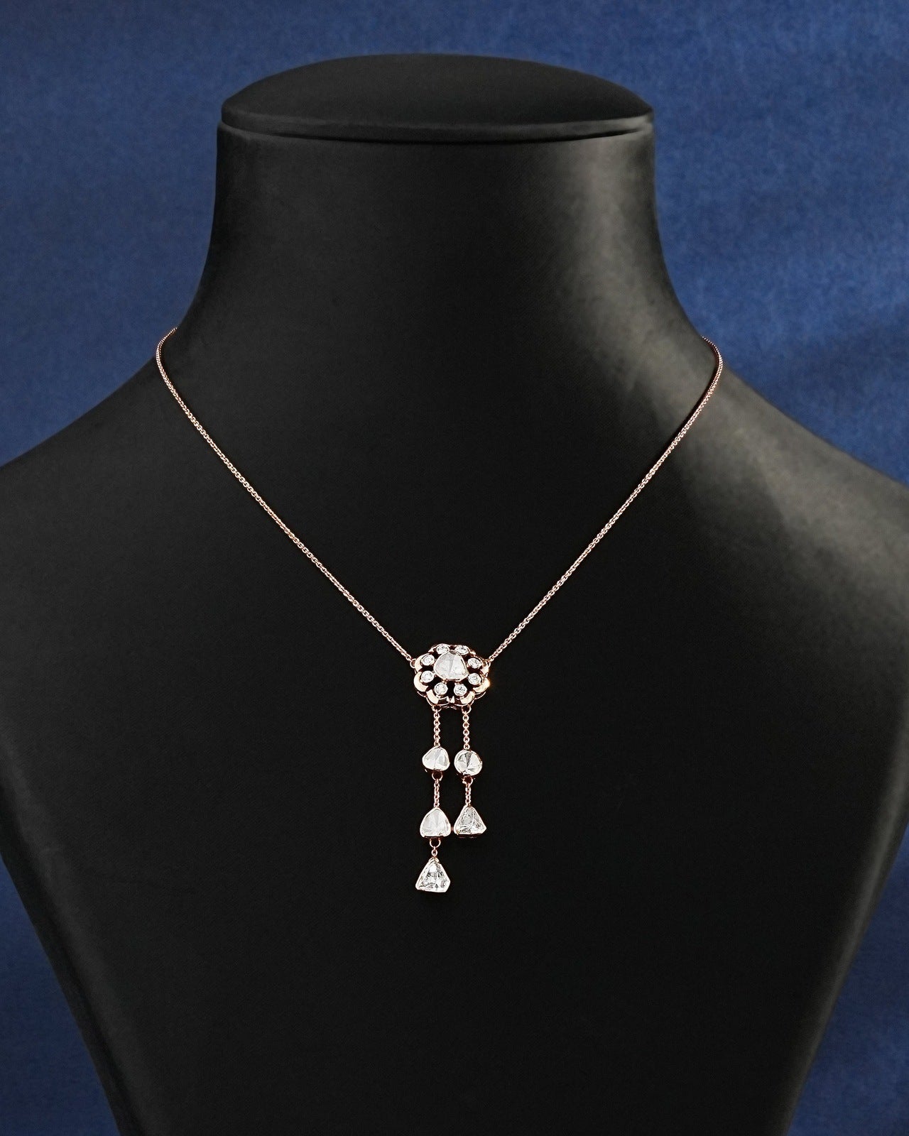 Stuti Polki And Diamond Pendant