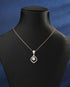 Sanjana Polki And Diamond Pendant
