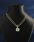 Danisha Polki And Diamond Pendant