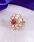 Shalini Polki And Diamond Ring