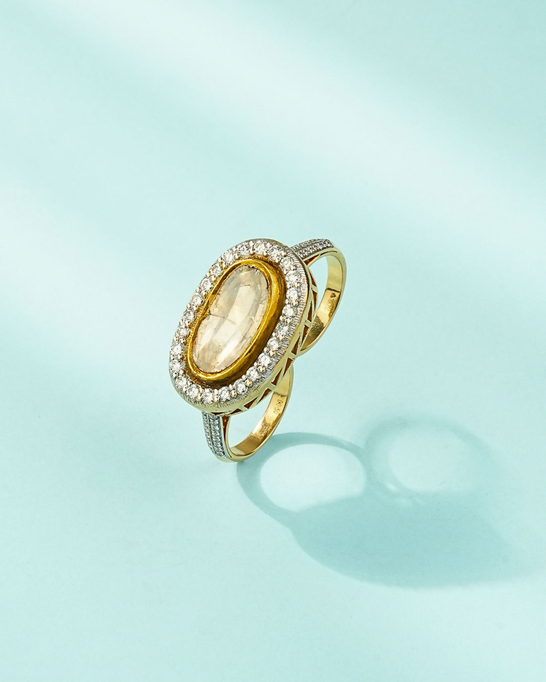 Adelora Polki And Diamond Ring