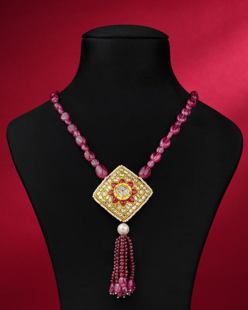 Ziva Polki Bead Pendant