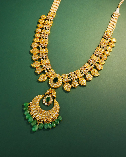 Reevati Polki Long Necklace