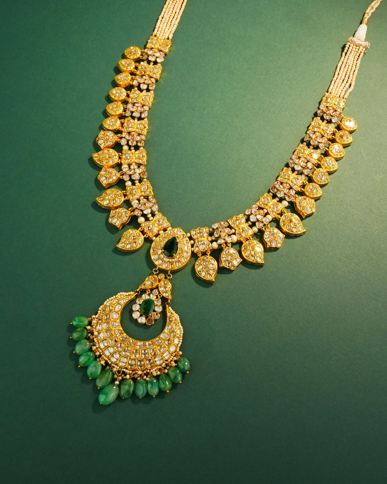 Reevati Polki Long Necklace