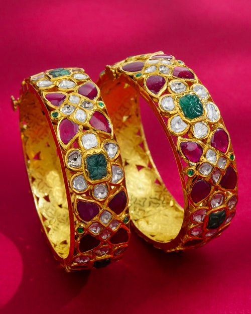 Rekha Jadau Polki Bangle