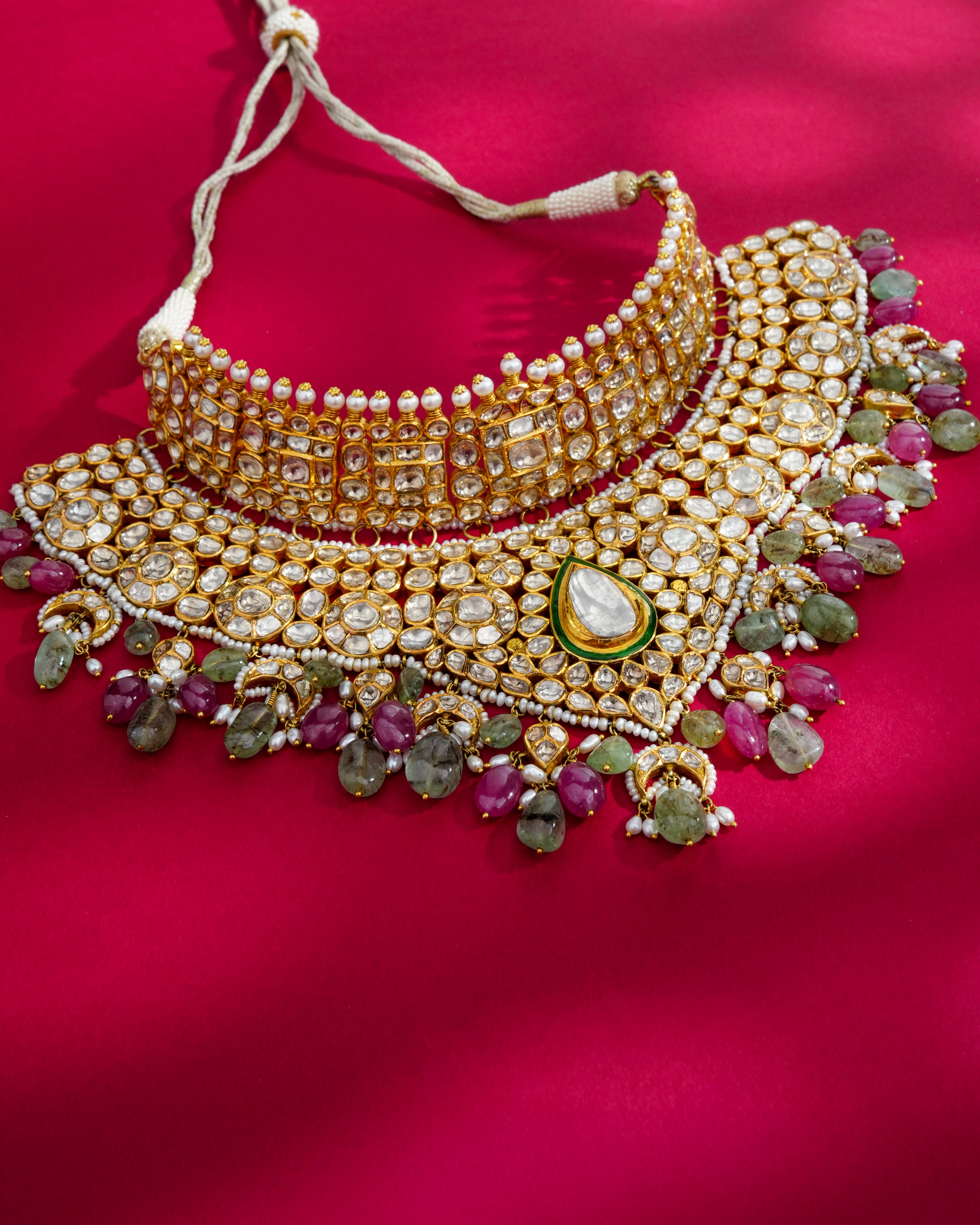 Kusha Kapila - Zareen Jadau Polki Choker