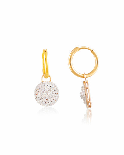 Taniya Diamond Hoops