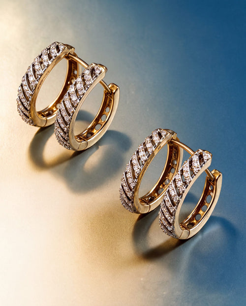 Diamond Long Earrings