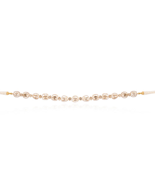 Sakina Polki And Diamond Necklace