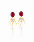 Lipika Polki Long Earrings