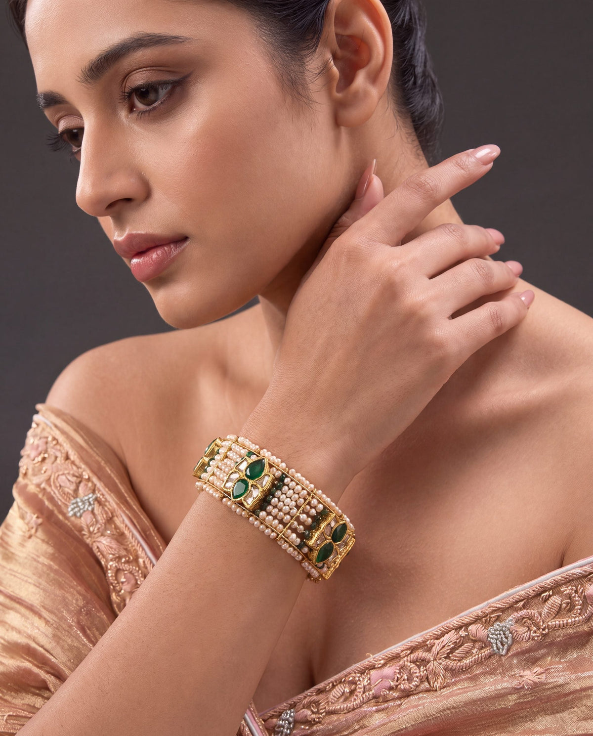 Fenny Polki Bangle