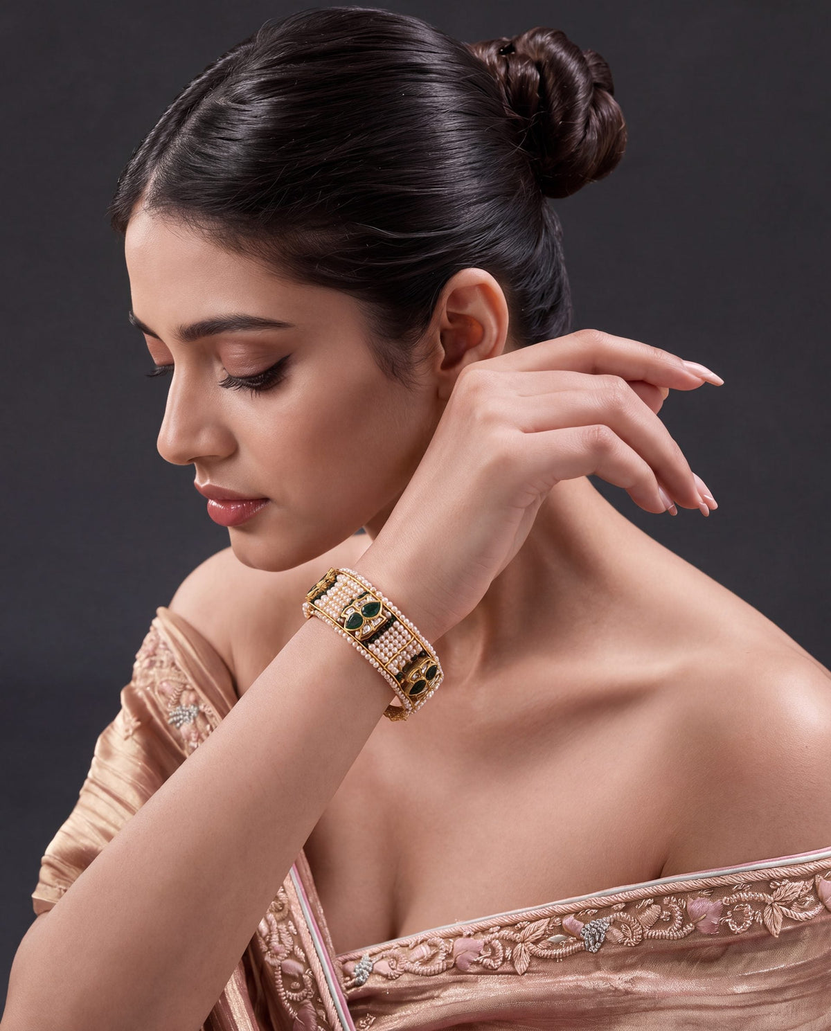 Fenny Polki Bangle