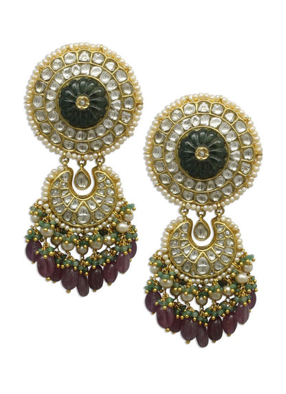 Teressa Necklace And Anuja Chandbalis Polki Set