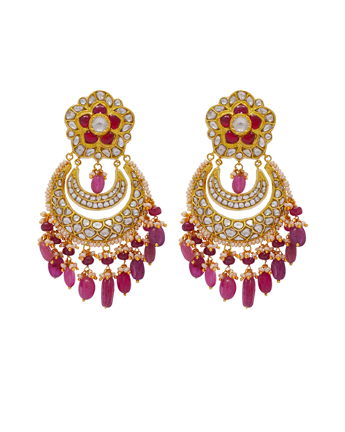 Alys Polki Chandbalis