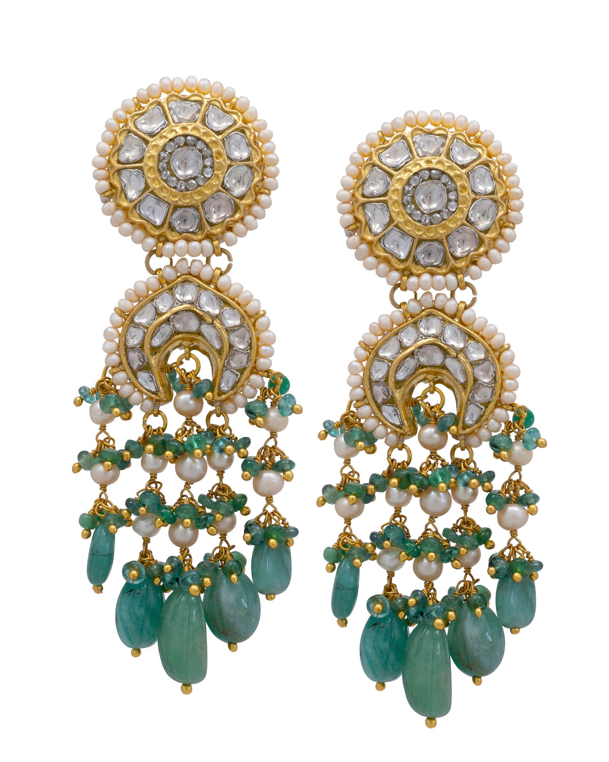 Sonam Choker and Dinisha Chandbalis Polki Set
